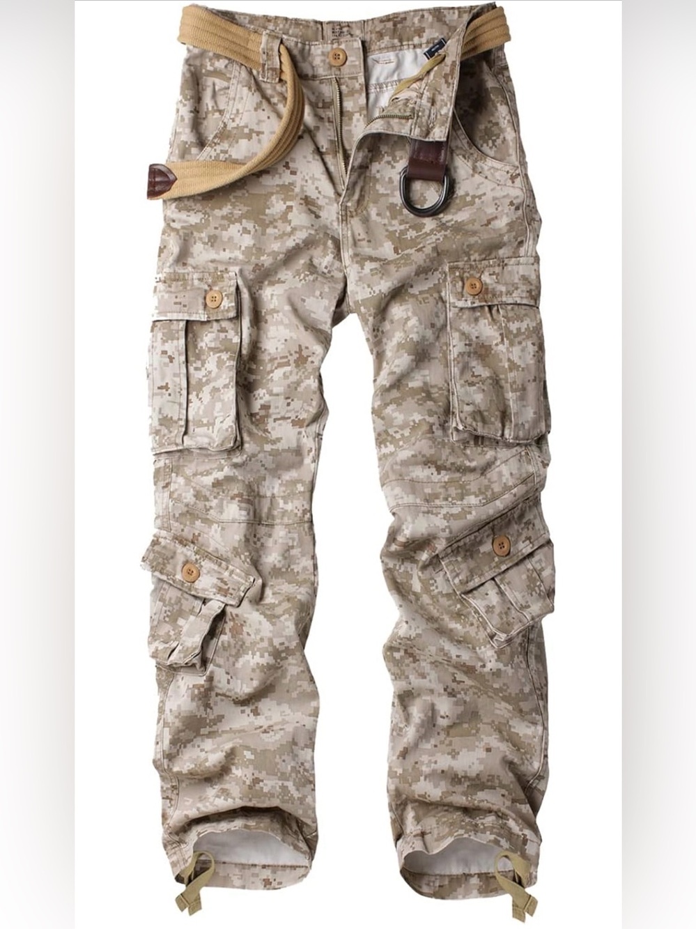 Digital Camo Cargo Military/Casual Tactical Work/Combat Pants, 44x34 - Picture 1 of 11